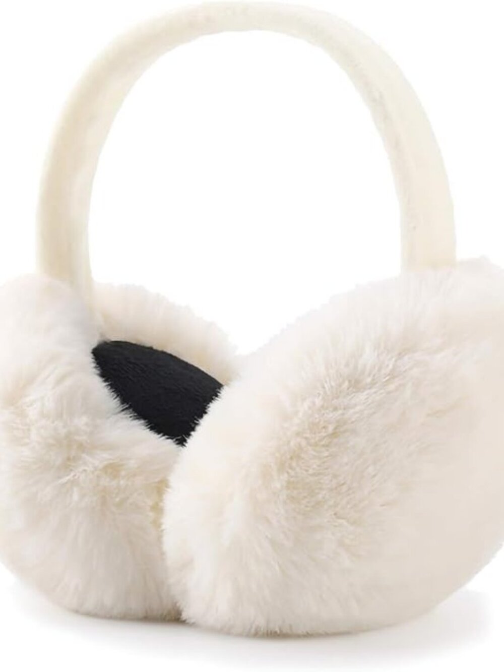 LCXSHYE Winter Ear muffs Faux Fur Warm Earmuffs Cute Foldable Outdoor Ear Warmer
